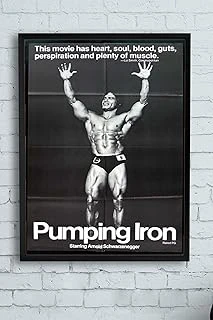 Postermanya (Pster13032) Pumping Vücut Geliştirme Body Building Fitness Çerçeveli Tablo (30 X 40Cm) ürün görseli 1