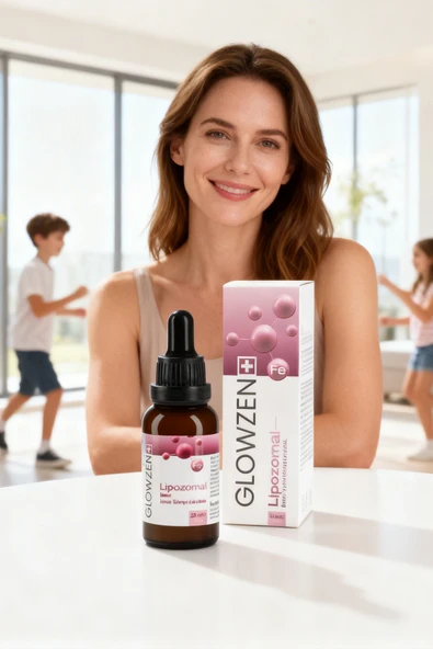 GLOWZEN+ Lipozomal Demir (Fe) 30 ml - Resim 5