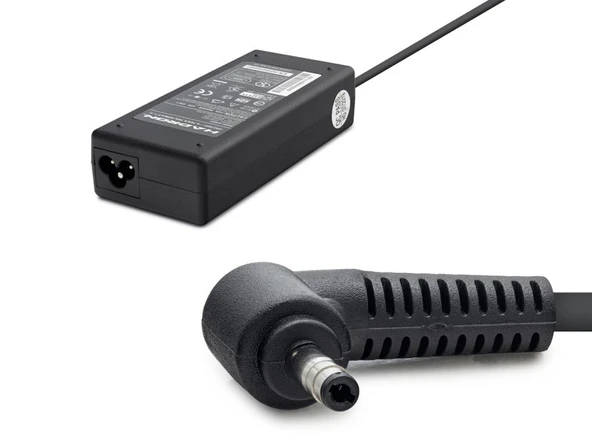 19V 3.42A 65W Laptop Adaptörü - 4.0X1.7Mm - Casper Grundig Uyumlu - Siyah HD8803 ürün görseli 1