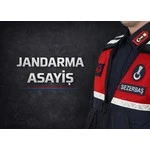 Çukurova Ütü Jandarma Asayiş Yelek Için Isimlik Lacivert 10 cm x 2.5cm Nakışlı, ürün görseli 1