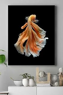Postermanya (Pster17765) Sanatsal Balık Hayvan Kanvas Tablo 2 21 X 30 ürün görseli 1