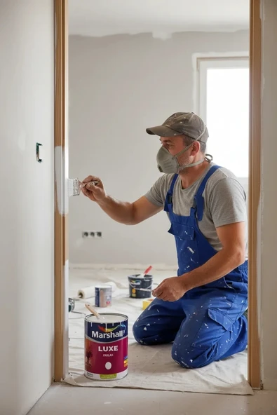 Luxe Parlak Sentetik Boya 0.75 Lt Beyaz ürün görseli 1
