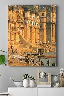 Postermanya (Pster18374) Varanasi Kutsal Mekan Kanvas Tablo 21 X 30 ürün görseli 1