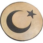 Çukurova Ütü Bizon Derisi, Türk Bayrağı 8 cm Yuvarlak Peç Cırtlı, Jandarma Komando Jöh Pöh ürün görseli 1