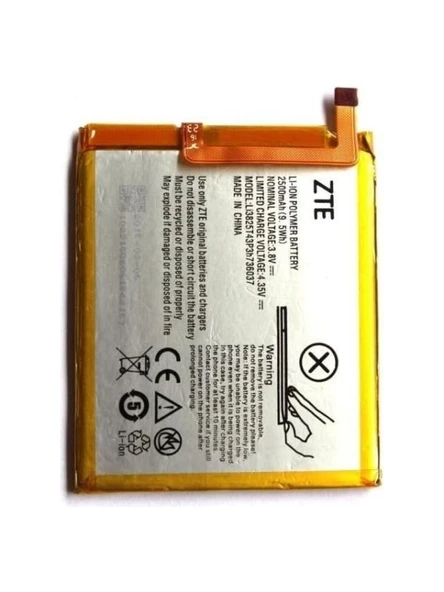 Zte Blade V7 Lite Uyumlu Batarya Pil 2500 Mah ürün görseli 1