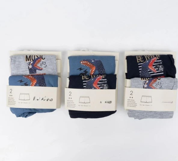 2li Erkek Boxer K128638 (tek adet fiyatıdır) ürün görseli 1