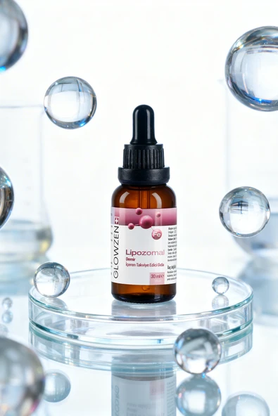 GLOWZEN+ Lipozomal Demir (Fe) 30 ml - Resim 6