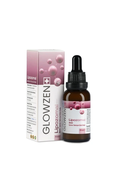 GLOWZEN+ Lipozomal Demir (Fe) 30 ml ürün görseli 1