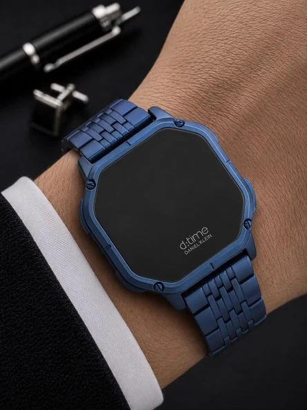 Dijital Led Dokunmatik Ekranlı Suya Dayanıklı 2 Yıl Garantili 3 ATM Unisex Kol Saati VS.BLKT.1103 ürün görseli 1