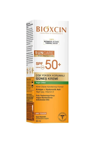 Bioxcin Care Güneş Kremi Yağlı Ciltler SPF50+ 50 ml ürün görseli 1