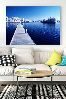 Postermanya (Pster17087) Kış Kar Manzara Kanvas Tablo 3 40 X 60 ürün görseli 1