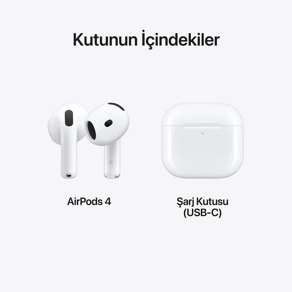 APPLE AIRPODS 4 MXP63TU/A - Resim 3