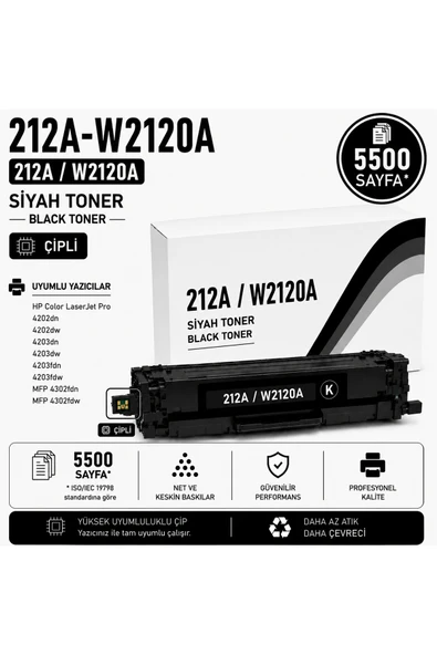 212A-W2120A Siyah ürün görseli 1