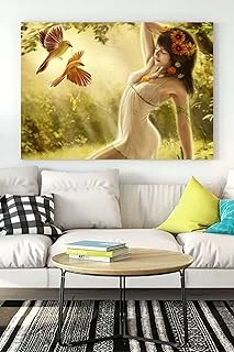 Postermanya (Pster16600) Kız Sanatsal Kanvas Tablo 2 40 X 60 ürün görseli 1