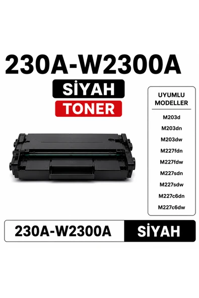 230A-W2300A Siyah ürün görseli 1