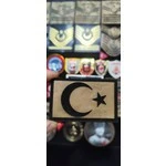 Çukurova Ütü Bizon Derisi, Türk Bayrağı 8 cm x 5 Cm, Cırtlı, Jandarma Komando Jöh, 1.sınıf Kalite ürün görseli 1