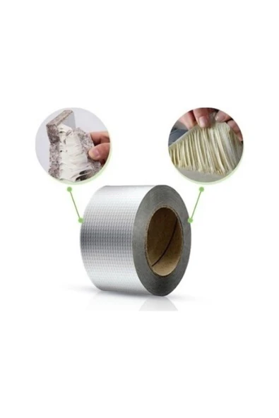 Gumtape 48 mm x 2mt Su Sızdırmaz Çamur Sakız Bant Çatı İzolasyon ve Boru Çatlak Tamir Bandı ürün görseli 1
