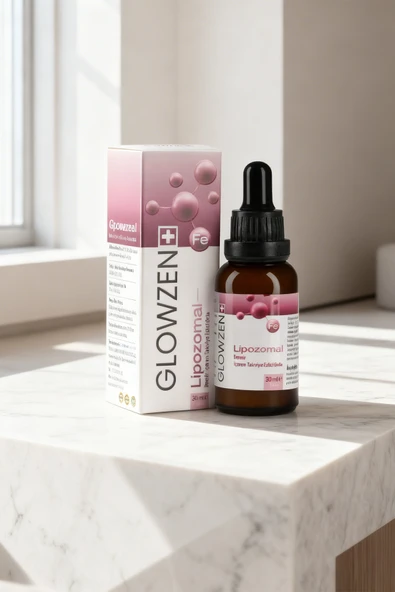 GLOWZEN+ Lipozomal Demir (Fe) 30 ml - Resim 7