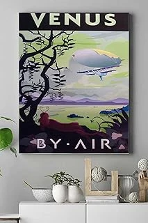 Postermanya (Pster18389) Venus By Air Sanatsal Kanvas Tablo 50 X 70 ürün görseli 1