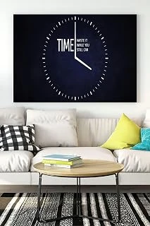 Postermanya (Pster17413) Vakit Kaybı Girişimcilik Kanvas Tablo 30 X 40 ürün görseli 1