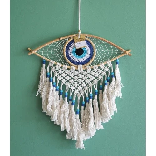 Rüya Kapanı Dream Catcher Göz Tasarımı Model 2 ürün görseli 1