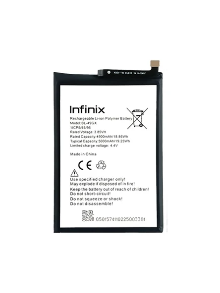 Infinix Note 11S Uyumlu Batarya Pil Sıfır BL-49GX ürün görseli 1
