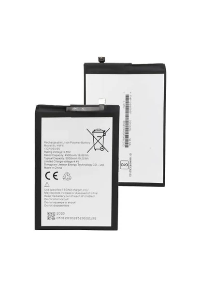İnfinix Note 9 Bl-49Fx Batarya Pil ürün görseli 1