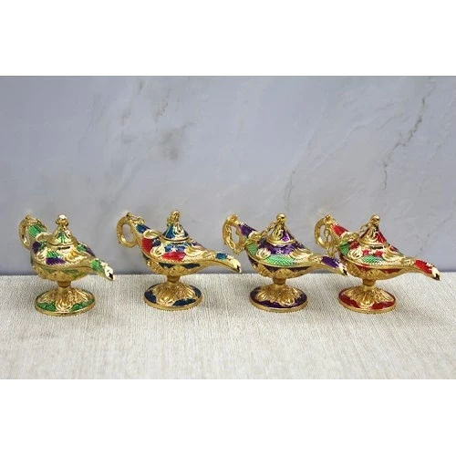 Mineli Metal Alaaddin Lambası Model 1 ürün görseli 1