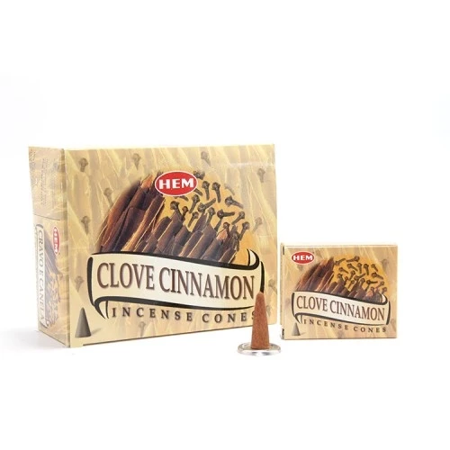 Clove Cinnamon Aromalı Konik Tütsü ürün görseli 1