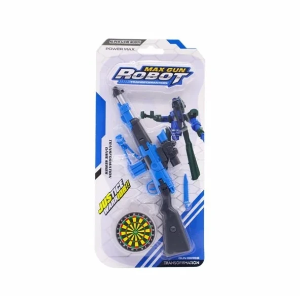 Robota Dönüşen Mavi Silah - Resim 3