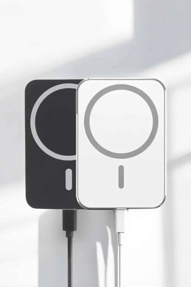 Kablosuz Şarj Aleti Magsafe Araç Içi Manyetik Şarj 15W İOS Uyumlu ürün görseli 1