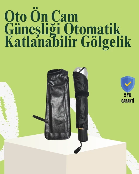 Katlanabilir Oto Güneşlik - 125x65 cm ürün görseli 1
