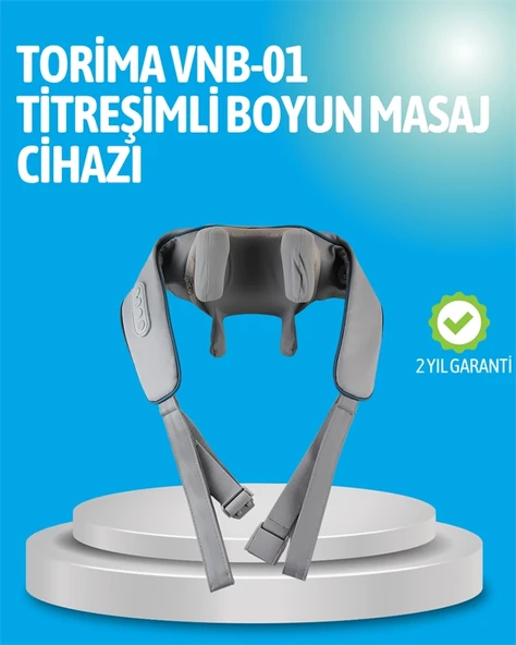 VNB-01 Titreşimli Boyun Masaj Aleti Gri Renk ürün görseli 1