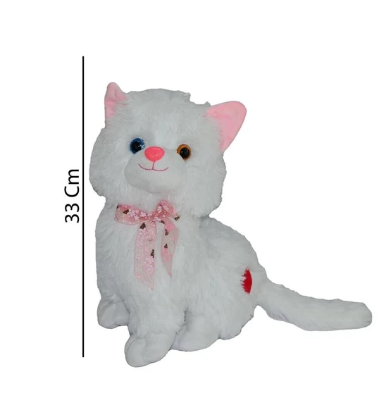 PELUŞ KEDİ 33CM HALLEY - Resim 3