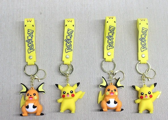 Pikachu Raichu Silikon Anahtarlık ürün görseli 1