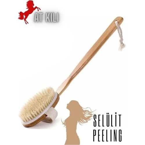 At Kılı Kuru Islak Selülit Peeling Fırçası ürün görseli 1