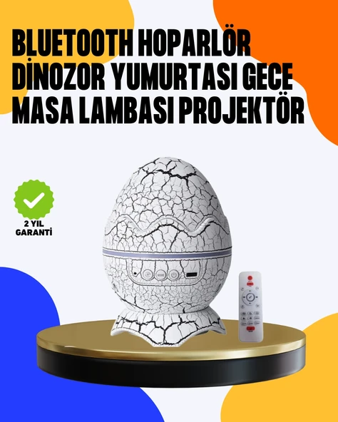 Yüksek Çözünürlüklü LED Galaksi Projektör + 19 Sesli Uyku Makinesi ürün görseli 1