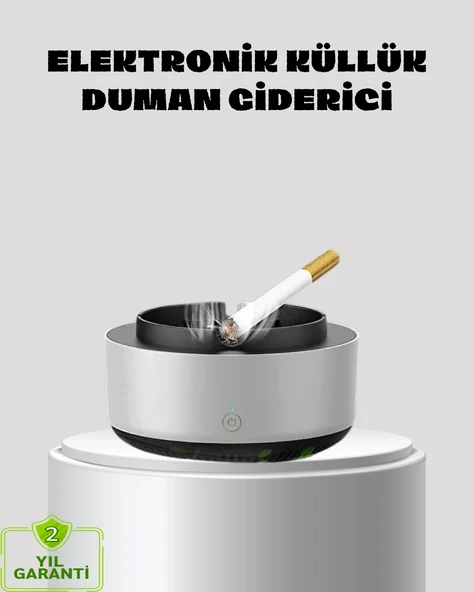 Küllük ve Hava Temizleyici 2’si 1 Arada – Sigara Kokusu Giderici, Araba ve Ofis İçin ürün görseli 1