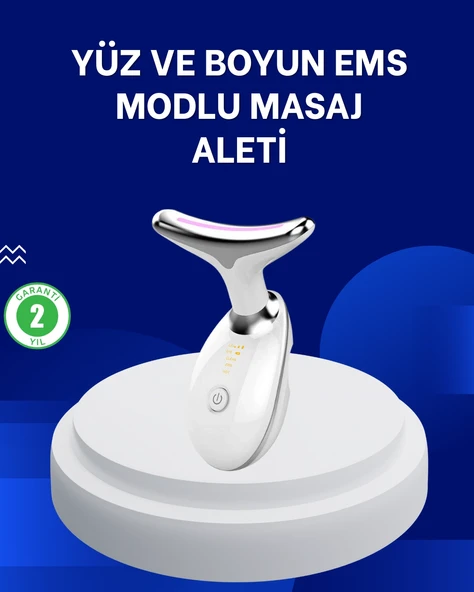 7 Renkli LED Cilt Yenileyici Masaj ve Bakım Cihazı ürün görseli 1