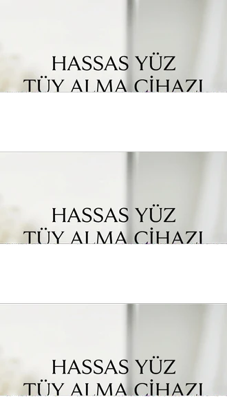 İnce Uçlu Yüz Tüy Alma Epilasyon Aleti, Kaş ve Bıyık İçin ürün görseli 1