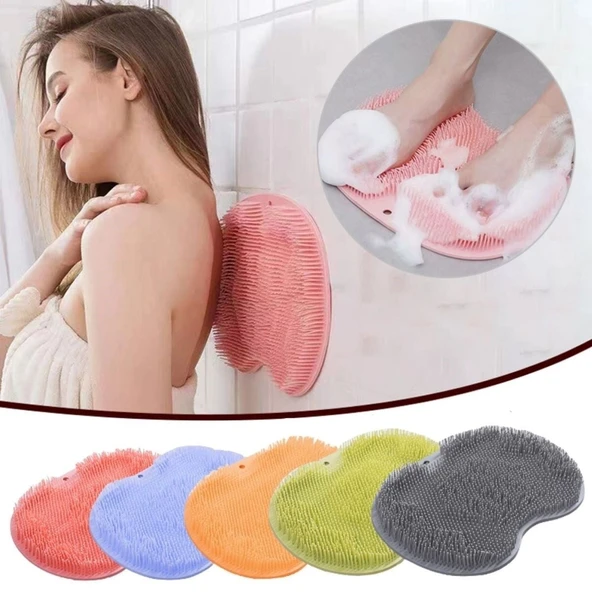 Çok Amaçlı Esnek Yumuşak Banyo El Ayak Vücut Plastik Duş Matı Plastik Banyo Matı ürün görseli 1