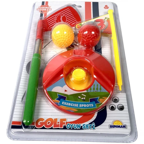 Minyatür Mini Golf Seti - S00003258 ürün görseli 1