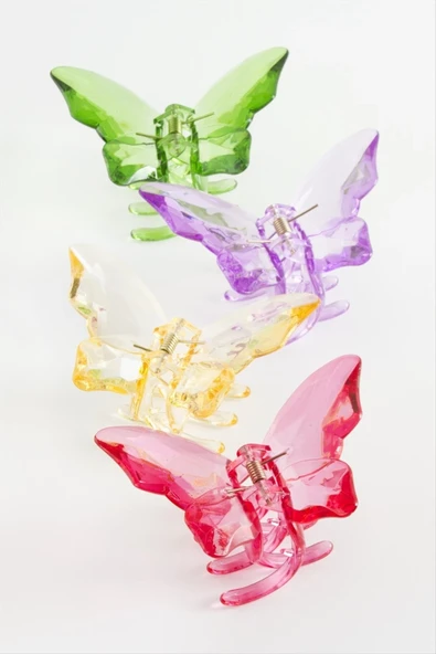 Kelebek Renkli Mandal Toka 8 cm ürün görseli 1