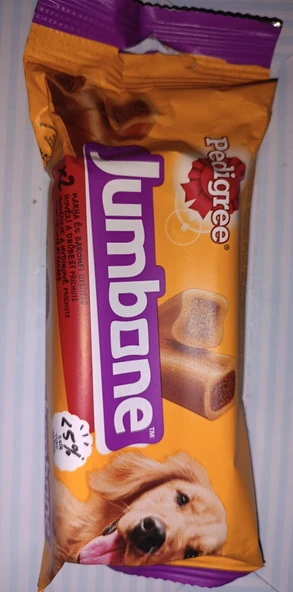 Pedigree Jumbone Medium Sığır Etli Köpek Ödülü 180 Gr ürün görseli 1