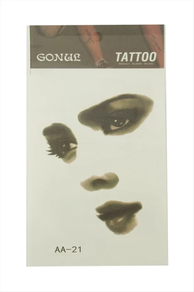 Göz Tattoo Dövme Sticker ürün görseli 1