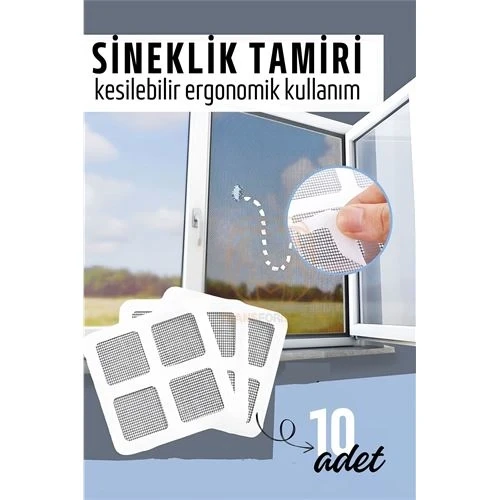 Sineklik Tamir Bandı 10 ADET 10 x 10 cm 721138 ürün görseli 1