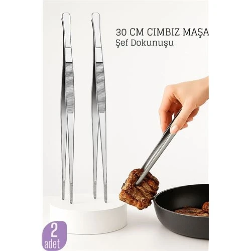 Çelik Cımbız Maşa A.Milano Design 2 ADET  719806 ürün görseli 1