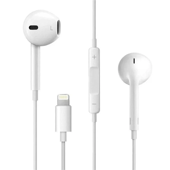 İphone Ucu Çıkışlı Pop Up Kulakiçi Yumuşak Kontrol Tuşlu Kulaklık ürün görseli 1