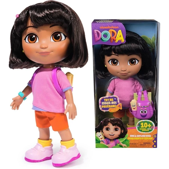 Sesli ve Işıklı Dora Bebeği - Resim 5