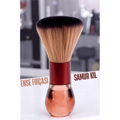 Samur Berber Ense Fırçası Saç Temizleme Fırçası - Berber Temizlik Fırçası- Kuaför Berber Malzemesi 721597 ürün görseli 1